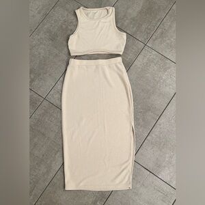 Shein Midi Skirt & Tank Set